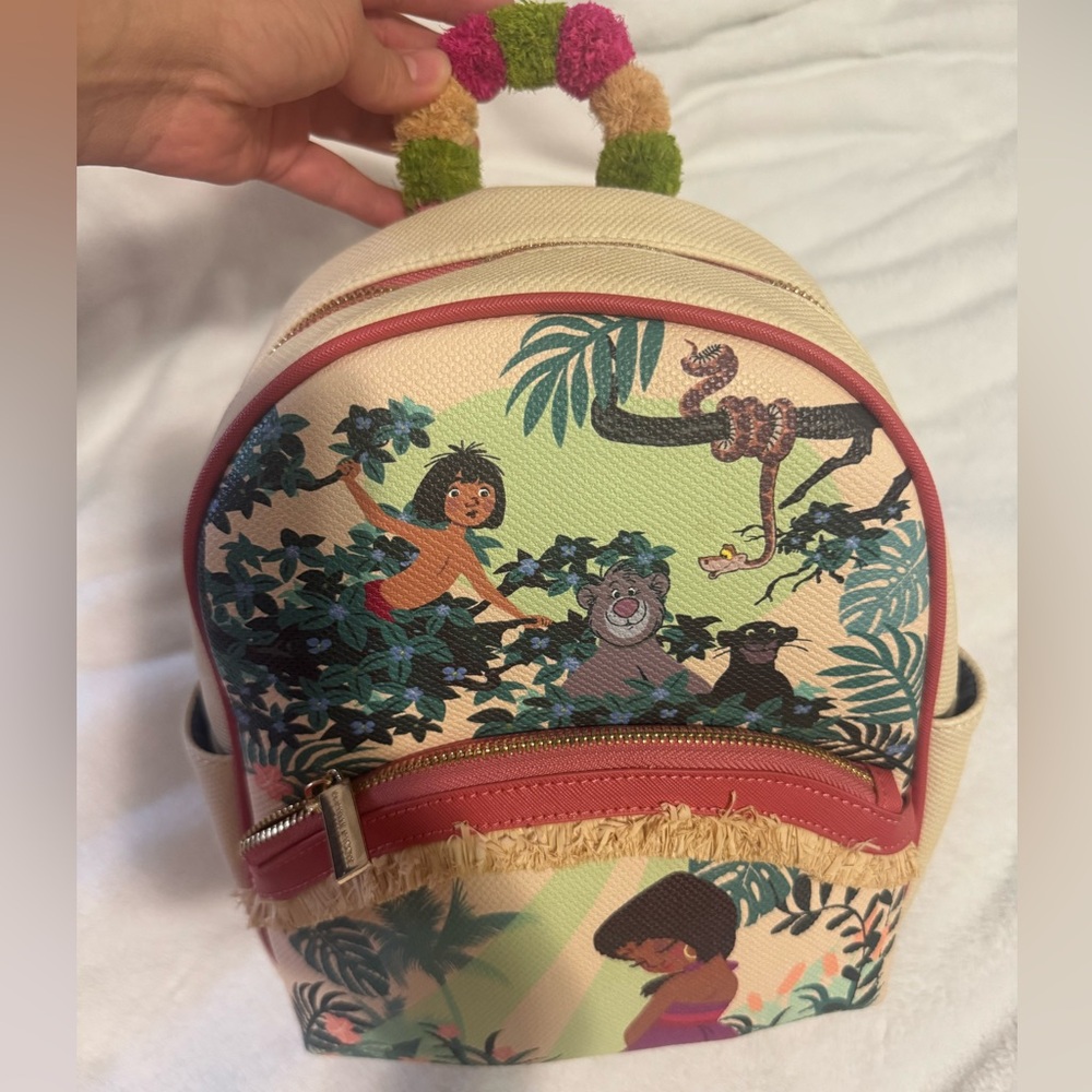 Disney Red and Green Jungle Adventure Danielle Nicole bag